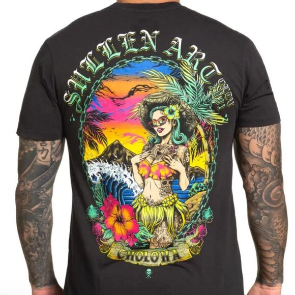 Sullen Collective Art Black Graphic Tee - Picture 12 of 12